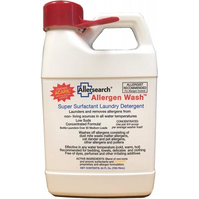Detergente anti alérgico concentrado Allergen Wash
